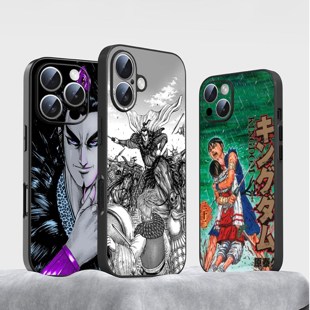 Apple Iphone 16 - Capa de Celular Kingdom Manga Kanki