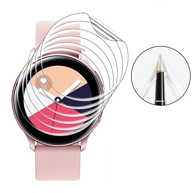 Watch Face Protector - Película protetora de hidrogel, 5 peças,