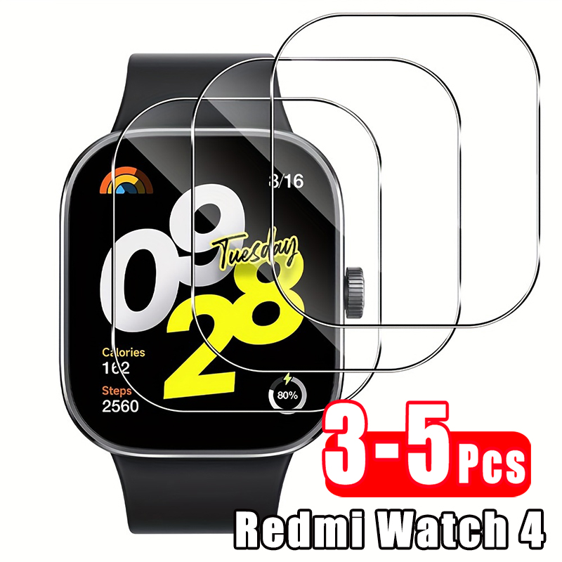 Watch Face Protector - 3-5 pçs vidro temperado premium para
