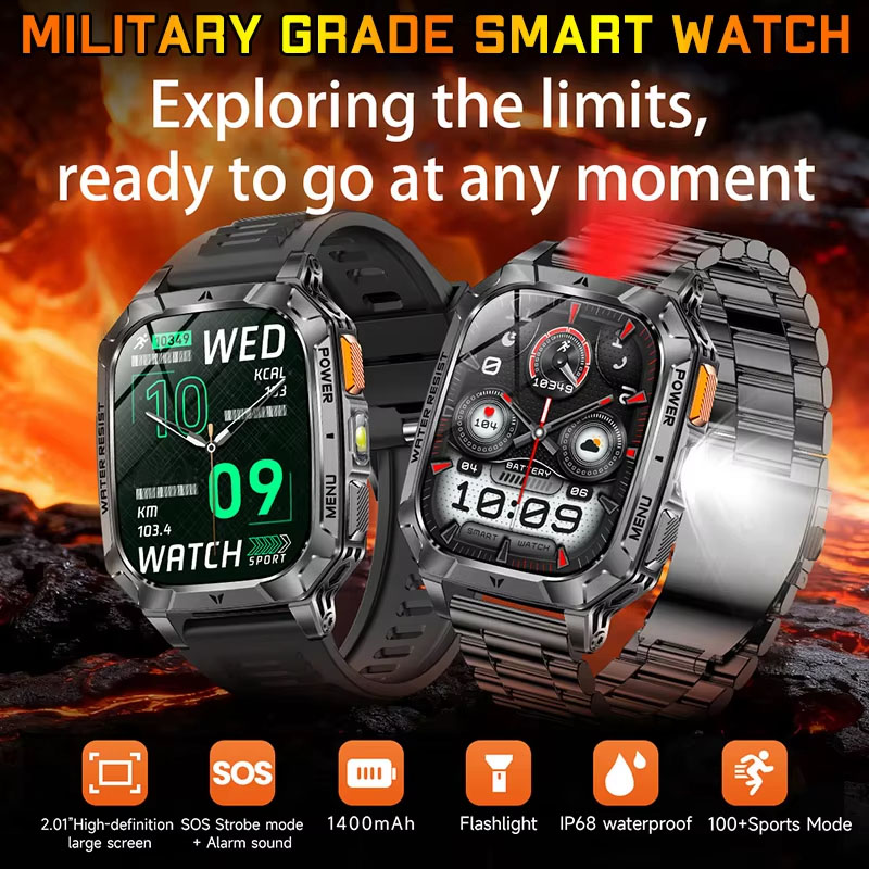 Smartwatch Batam - Novo Lançamento 2026: Smartwatch Masculino com