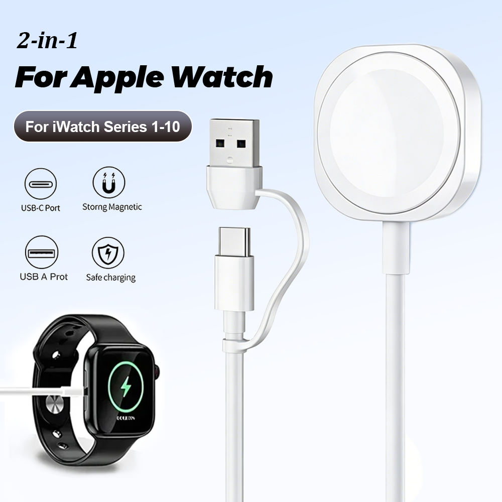 Watch Charger Cable - Cabo de Carregamento Rápido Magnético Sem