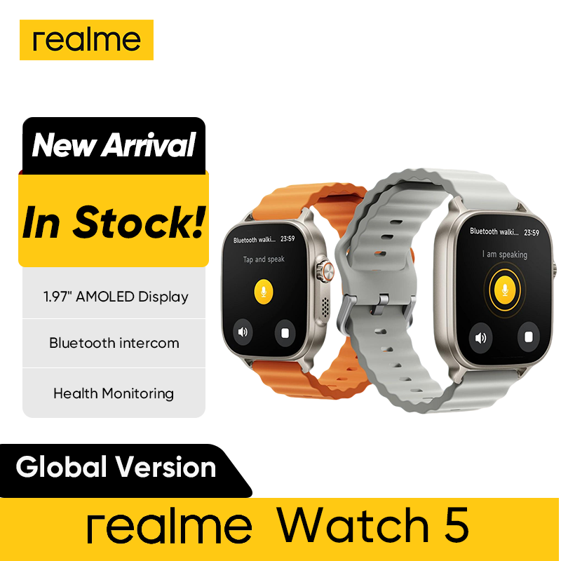 Smartwatch X2 - Versão global realme watch 5 1.97