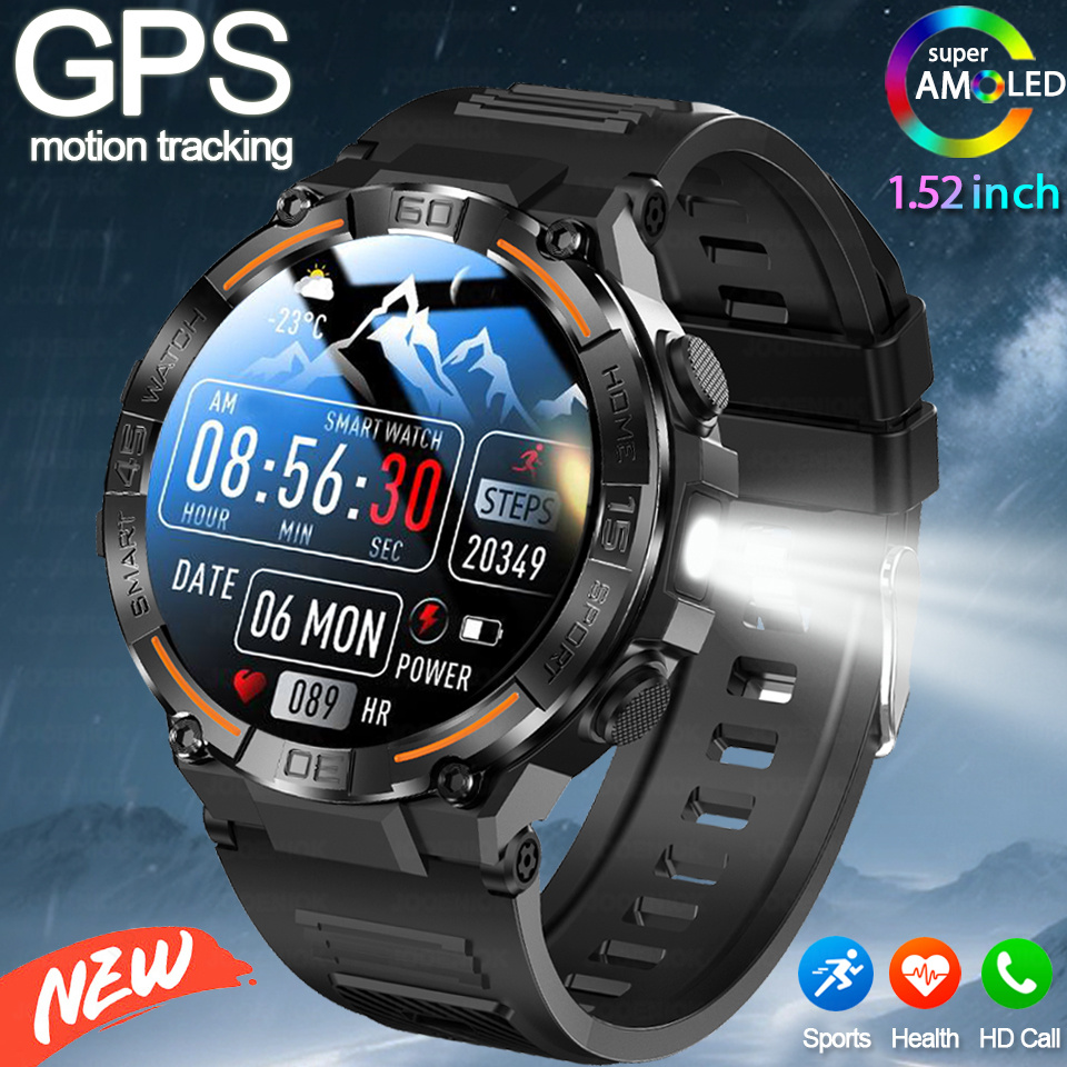 Smartwatch Store - Novo Smartwatch Militar Outdoor 2026 com