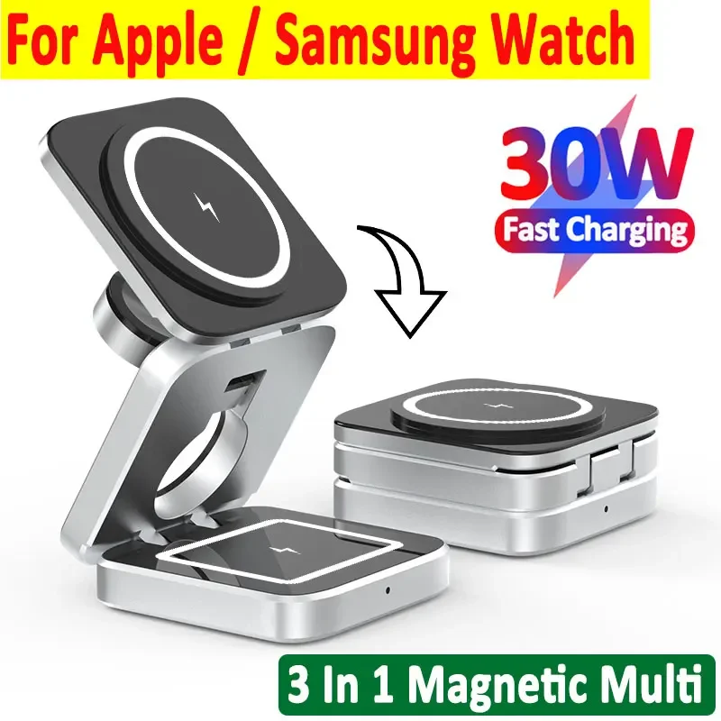 Watch Charger Cable - Suporte magnético de carregador sem fio