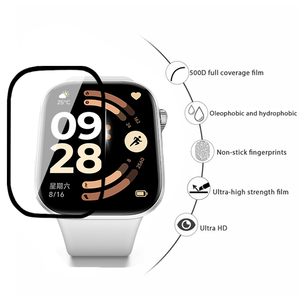 Protetor de tela para xiaomi r - Watch Face Protector avaliação e preço