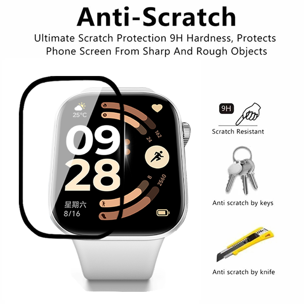 Protetor de tela para xiaomi r - Watch Face Protector avaliação e preço
