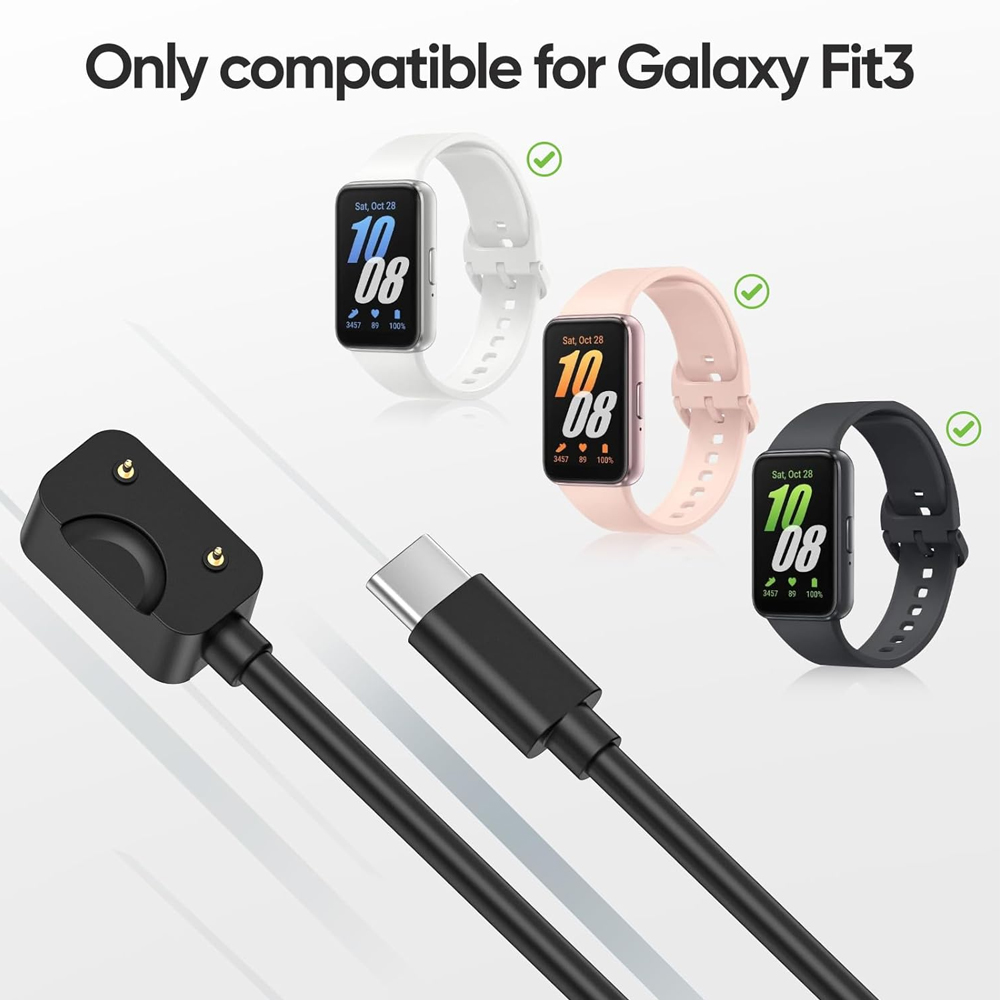 Preto USB-C Cabo de carregamen - Best Smartwatch Accessories avaliação e preço