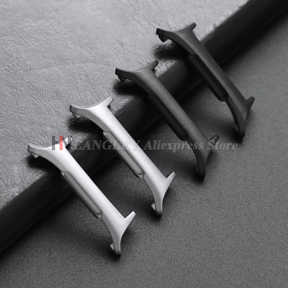 1 par adaptador para samsung g - Watch Band Connector avaliação e preço