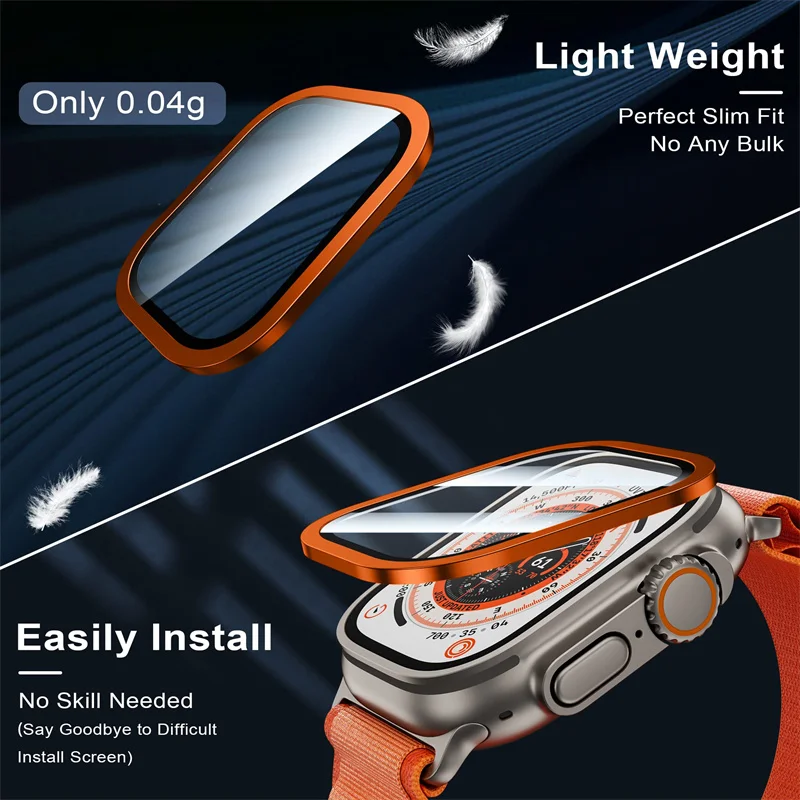 Vidro temperado para apple wat - Watch Face Protector avaliação e preço