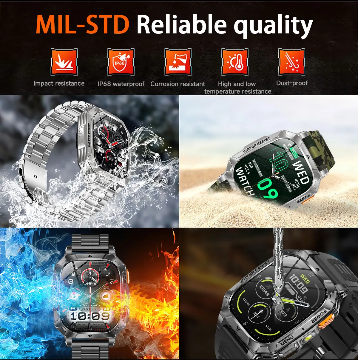 Novo Smartwatch Masculino 2026 - Smartwatch Batam avaliação e preço