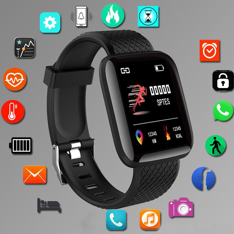 Esporte smartwatch pulseira de - Android Smartwatch Accessories avaliação e preço