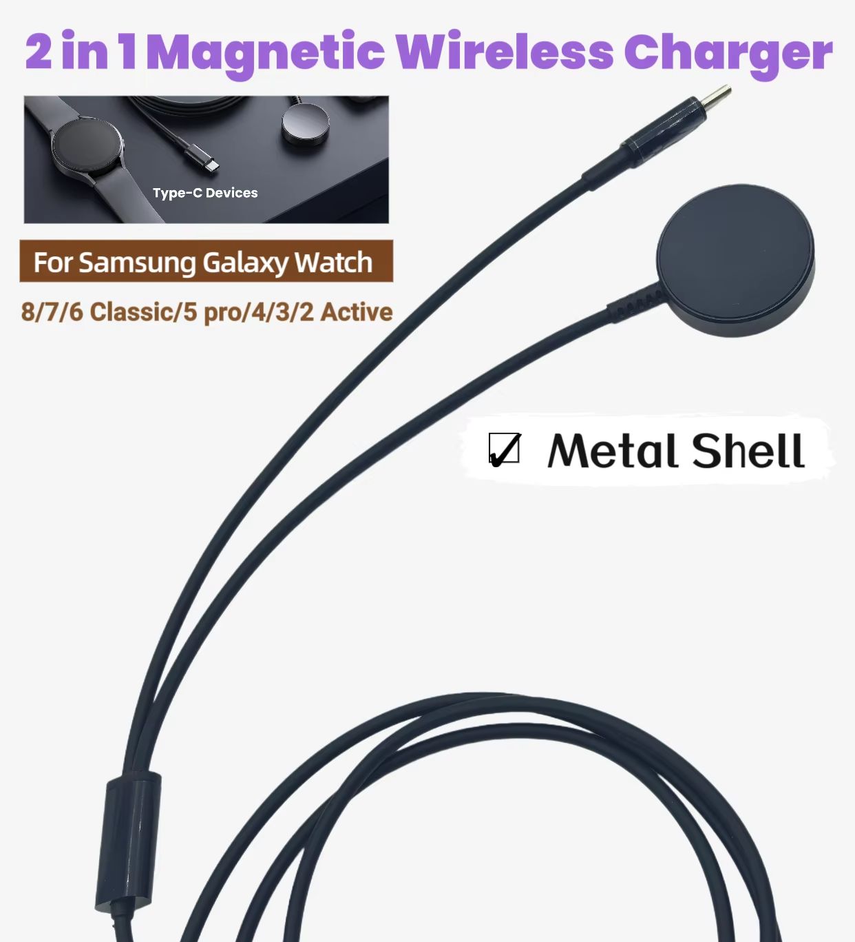 Cabo de Carregamento Magnético - Watch Charger Cable avaliação e preço