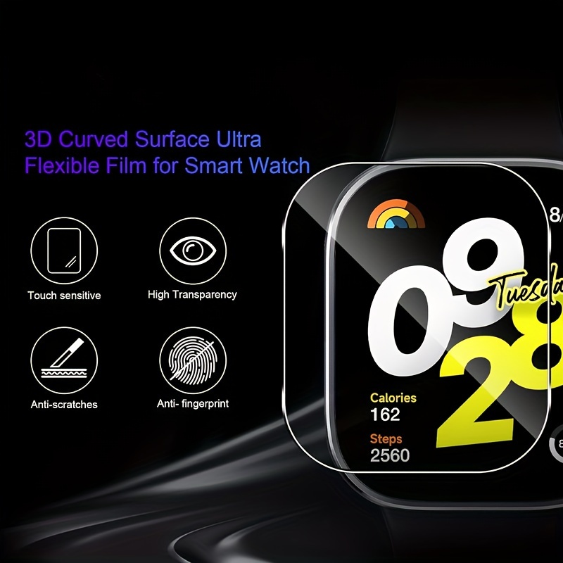 3-5 pçs vidro temperado premiu - Watch Face Protector avaliação e preço