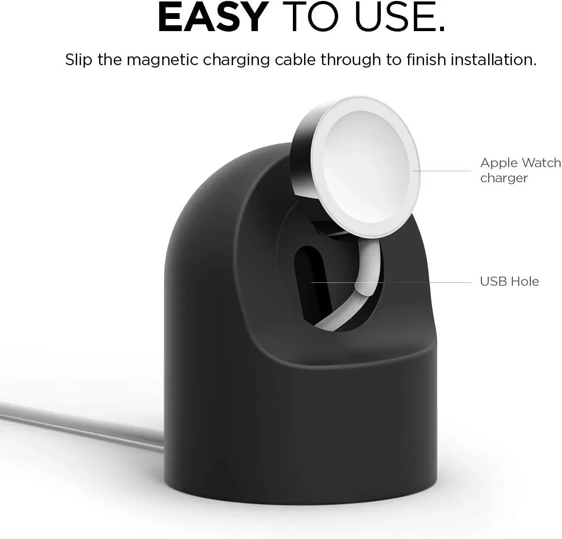 Suporte de carregador para app - Watch Charger Cable avaliação e preço