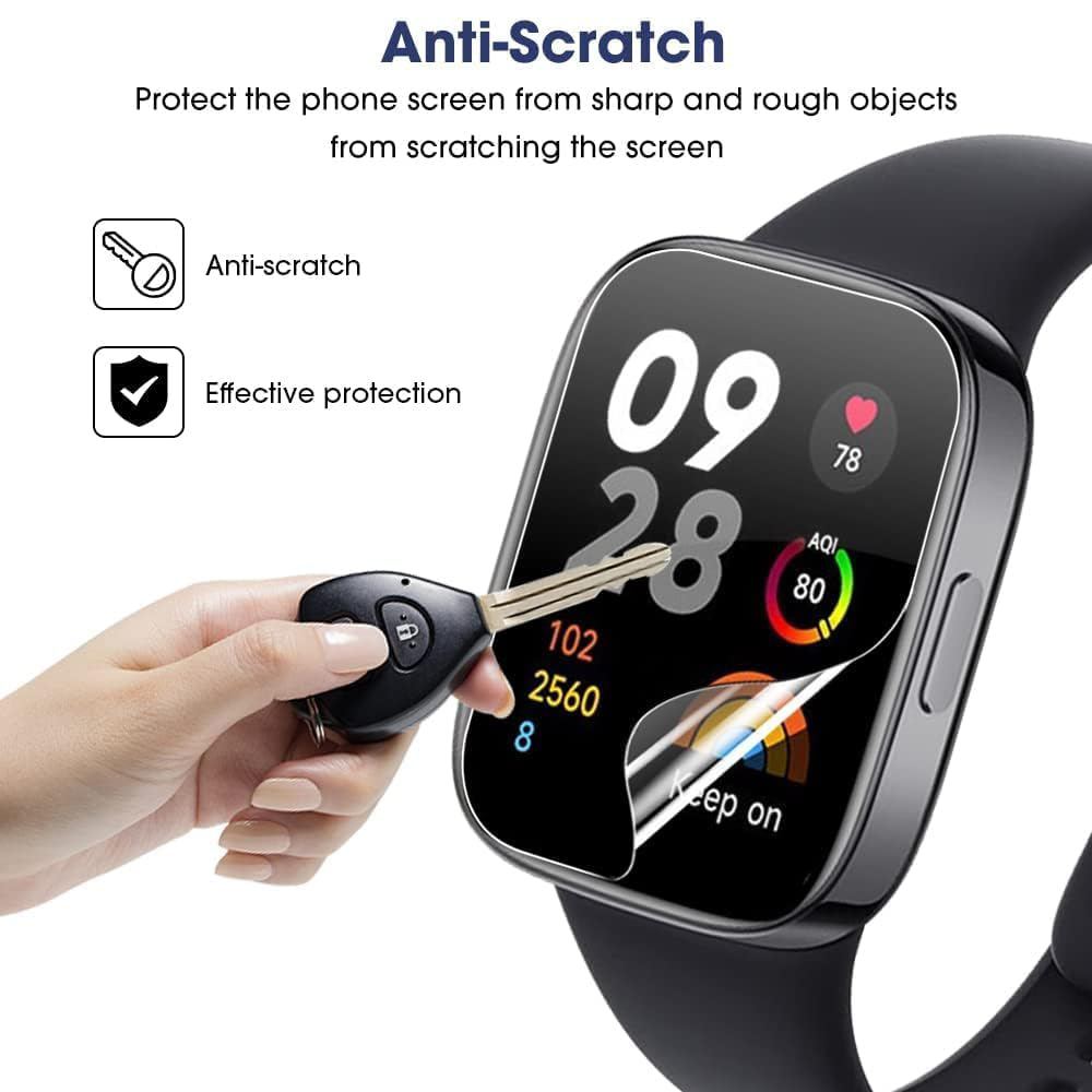 3/6 pçs película protetora de  - Watch Face Protector avaliação e preço