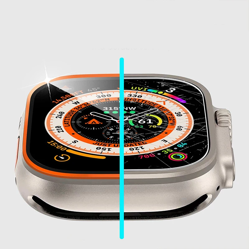 Vidro temperado para apple wat - Watch Face Protector avaliação e preço