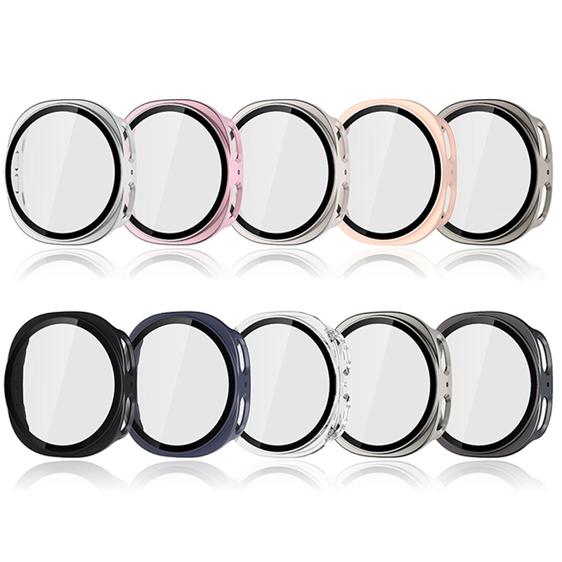 Vidro temperado + capa para sa - Samsung Smartwatch Accessories avaliação e preço