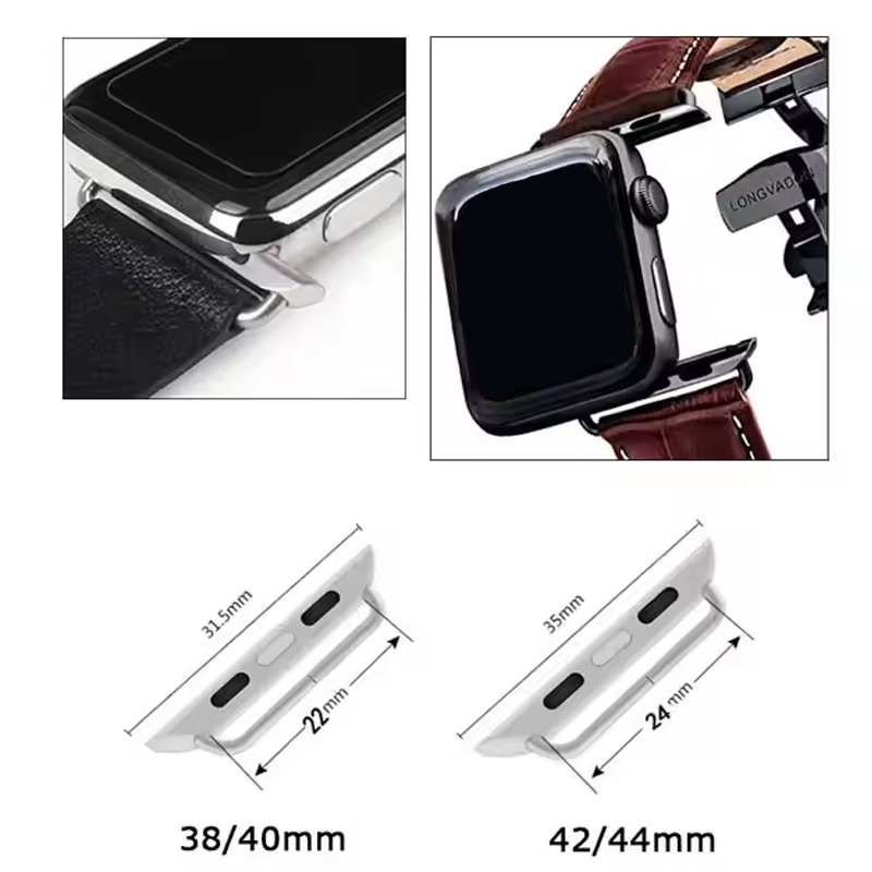 Adaptador de conector de aço i - Watch Band Connector avaliação e preço