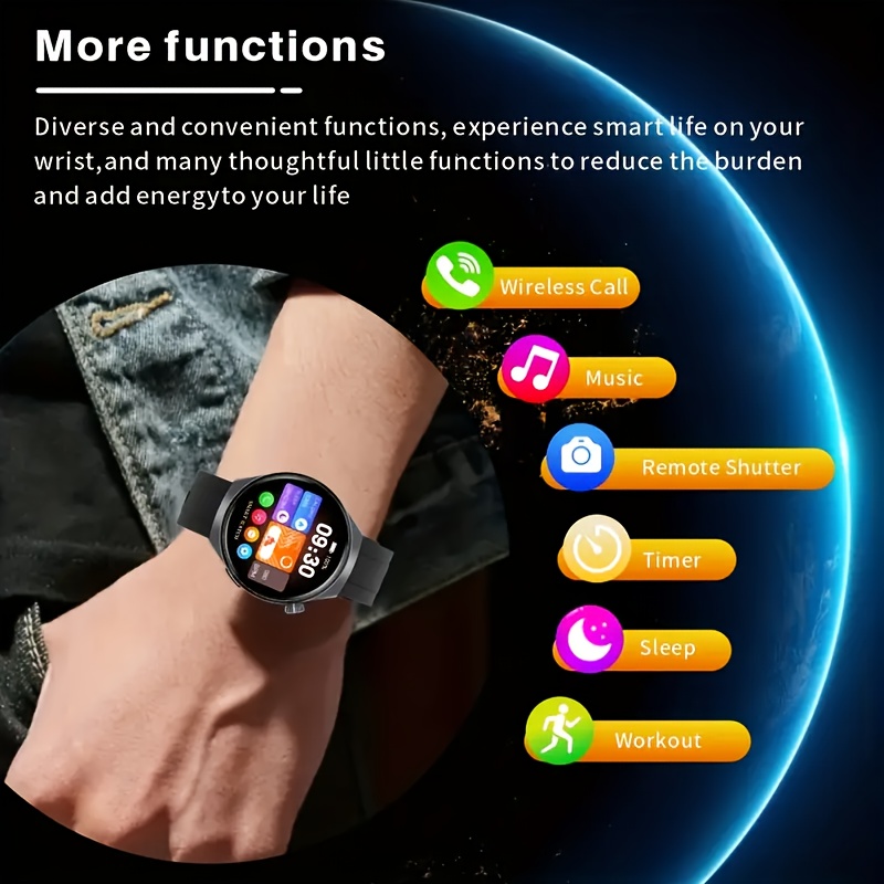 Smartwatch, tela sensível ao t - Smartwatch Batam avaliação e preço