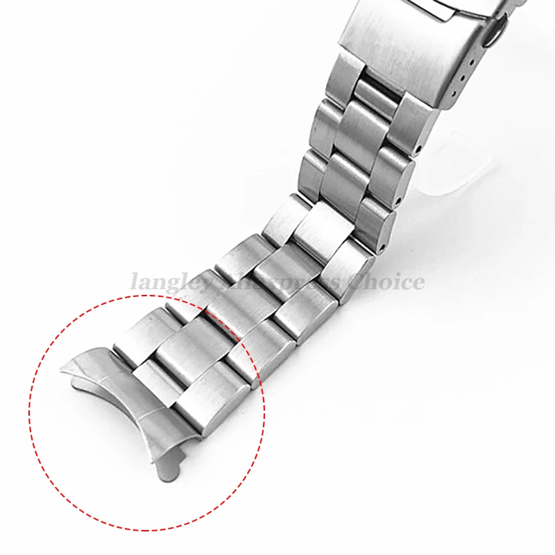 Elo de extremidade curvada par - Watch Band Connector avaliação e preço