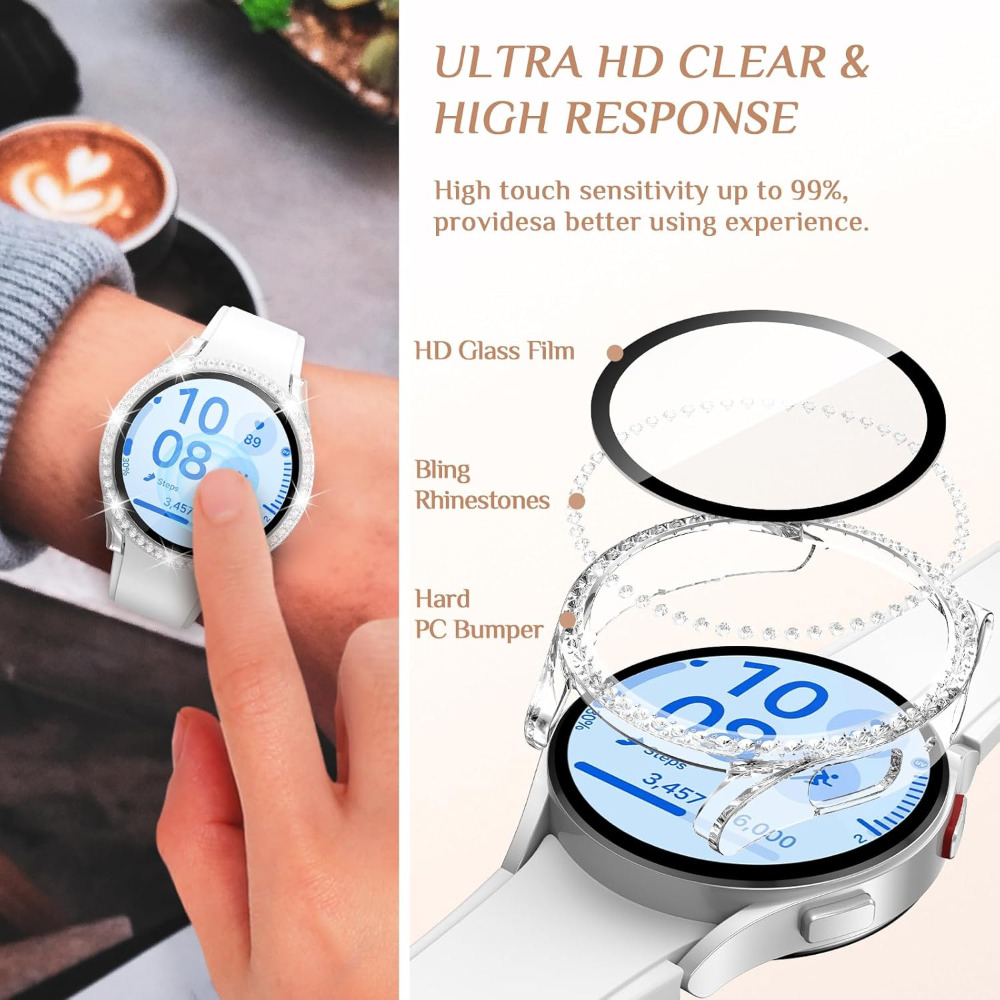 Capa brilhante para samsung ga - Samsung Smartwatch Accessories avaliação e preço