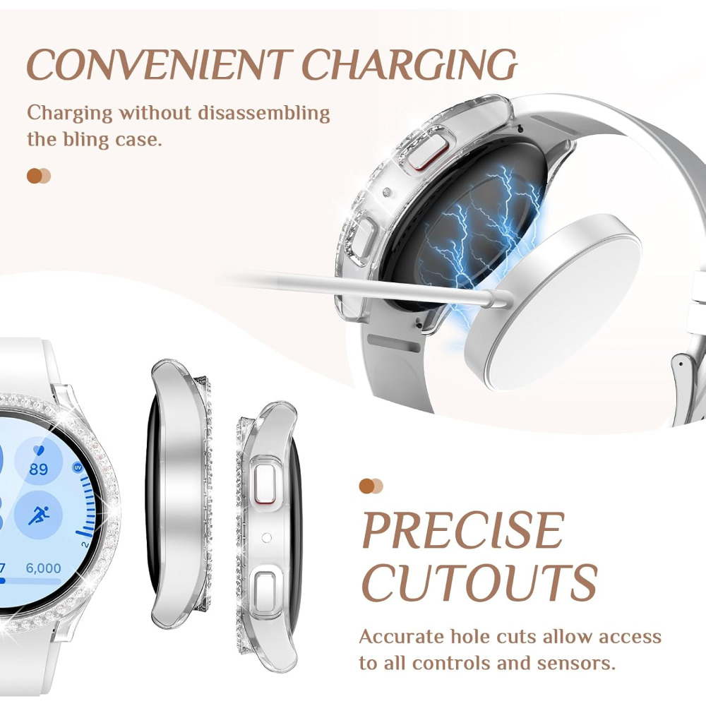 Capa brilhante para samsung ga - Samsung Smartwatch Accessories avaliação e preço