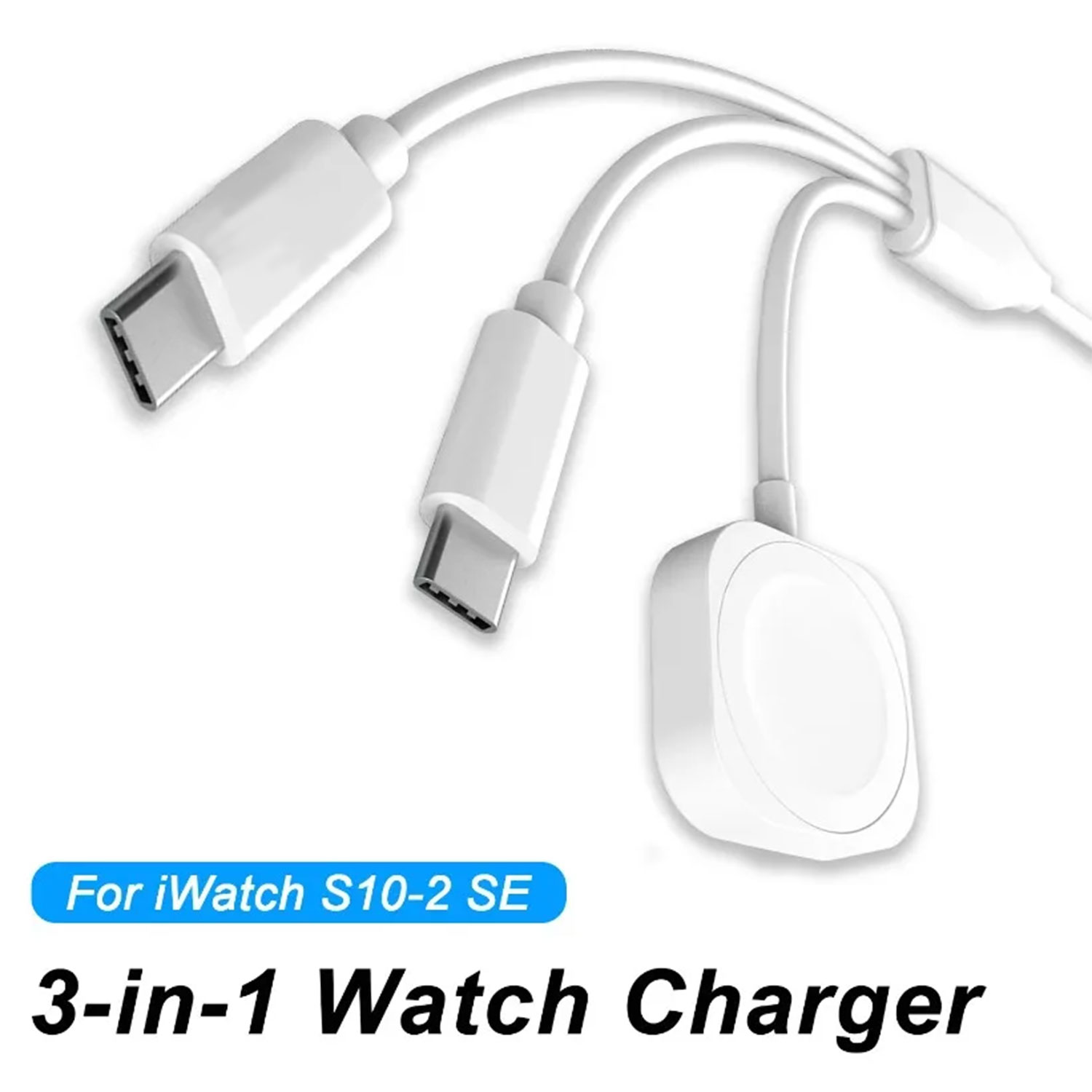Carregador Magnético 3 em 1 pa - Watch Charger Cable avaliação e preço