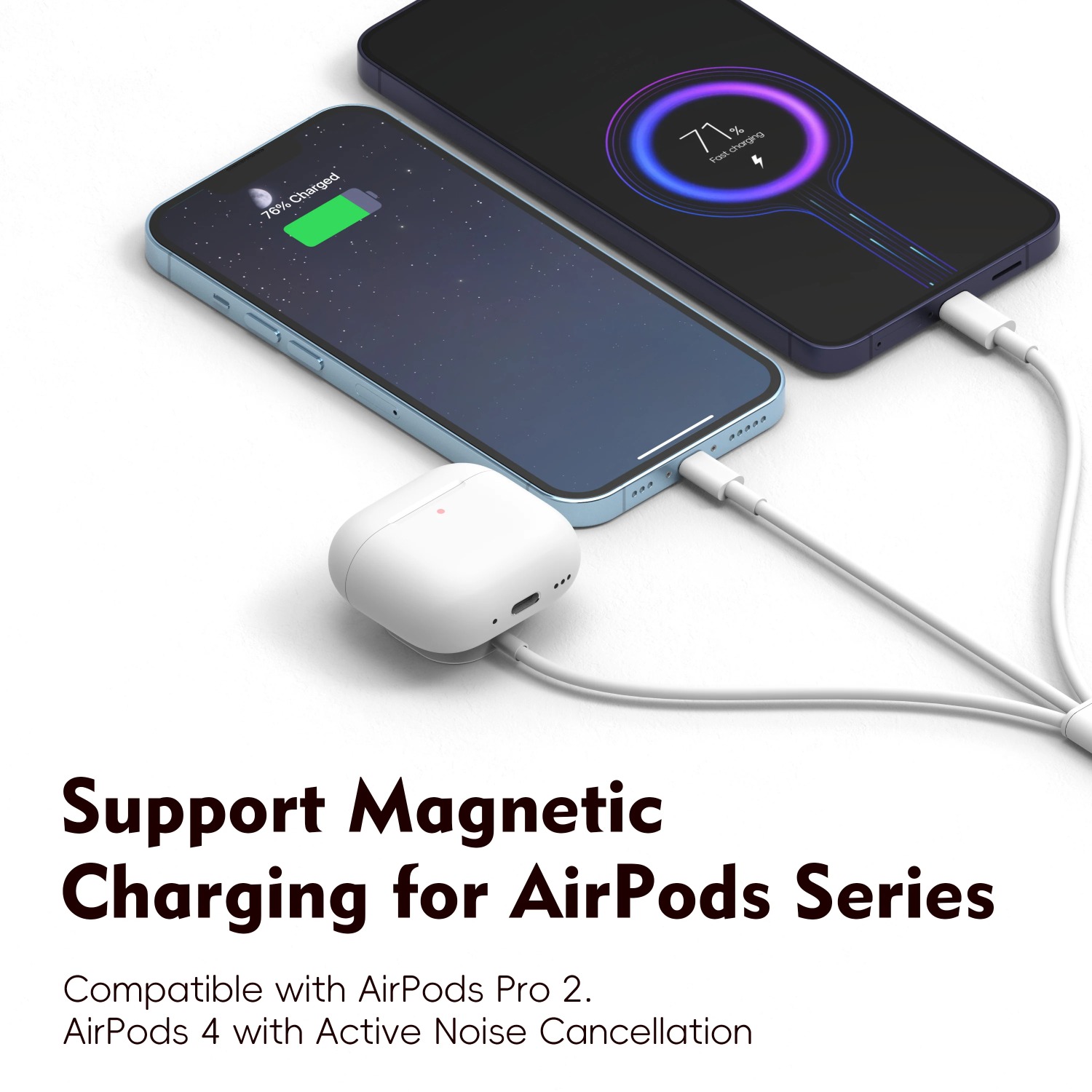 Carregador Magnético 3 em 1 pa - Watch Charger Cable avaliação e preço