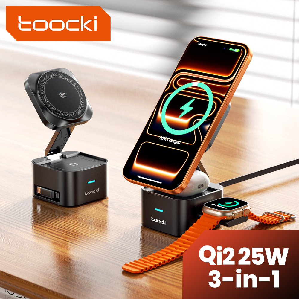 Carregador Sem Fio Toocki QI2. - Watch Charger Cable avaliação e preço
