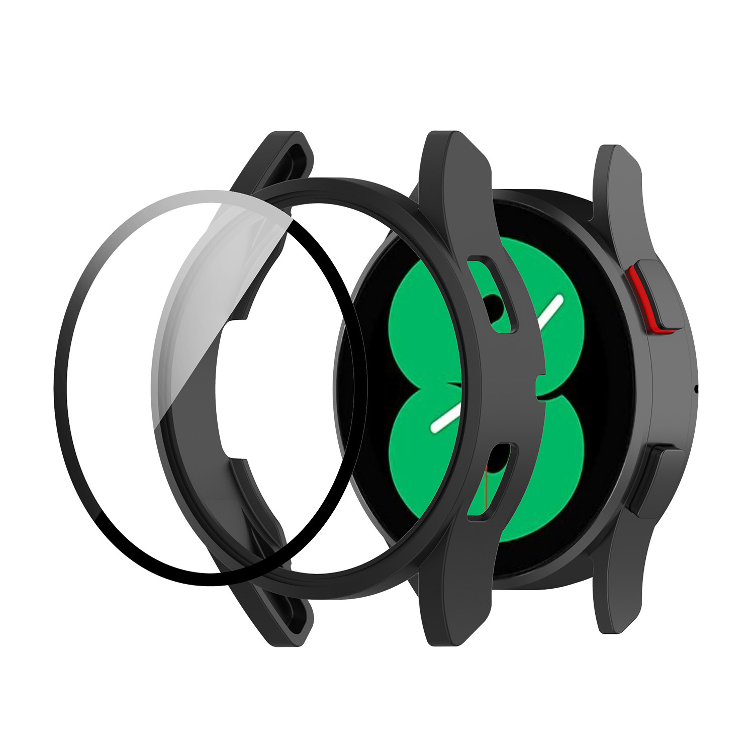 Vidro + caso para samsung gala - Samsung Smartwatch Accessories avaliação e preço