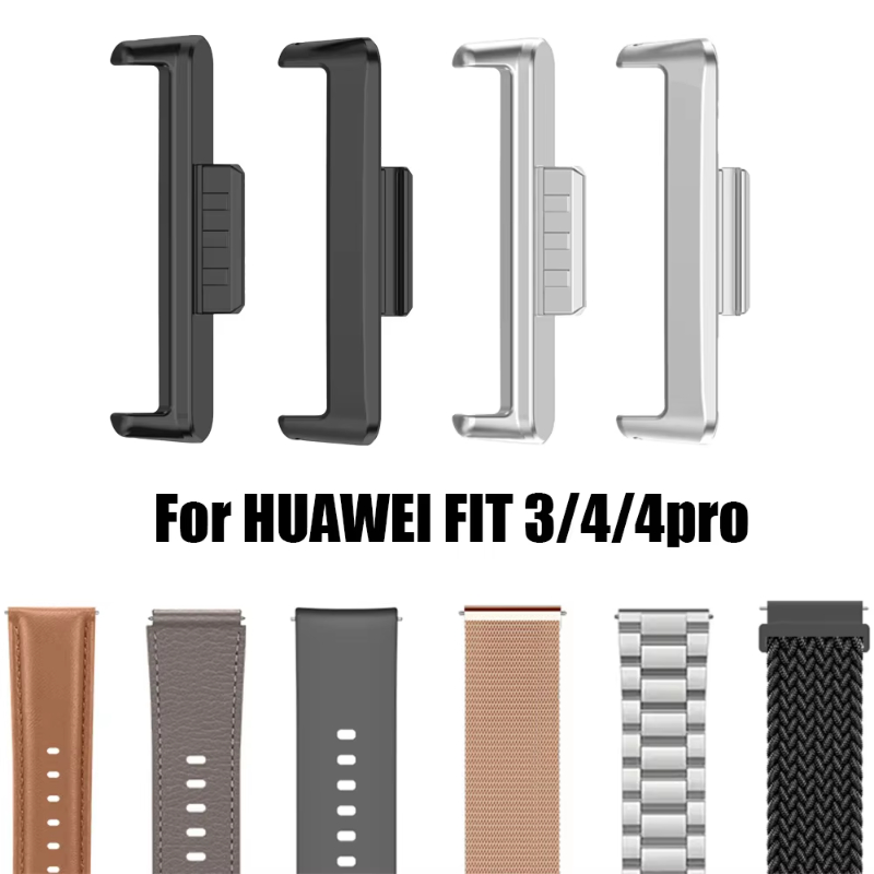 1 par adaptador para huawei re - Watch Band Connector avaliação e preço