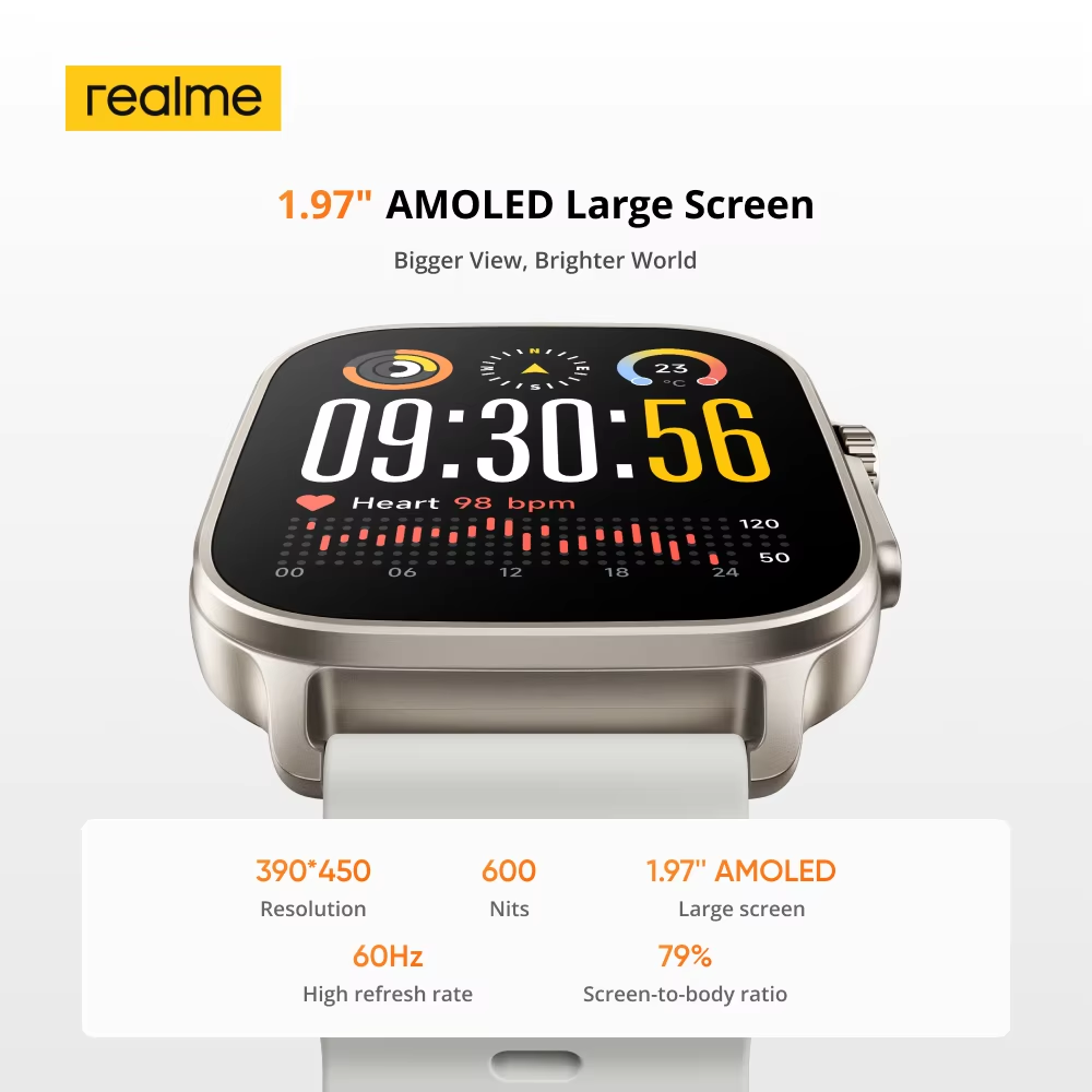 Versão global realme watch 5 1 - Smartwatch X2 avaliação e preço