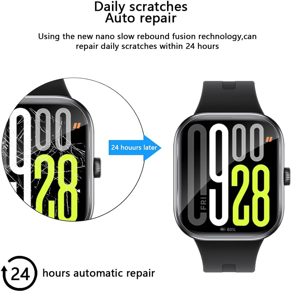 Película protetora de hidrogel - Watch Face Protector avaliação e preço