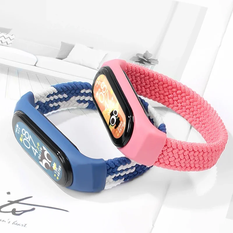 Pulseira para mi band 7 8 6 5  - Solo Loop Strap avaliação e preço